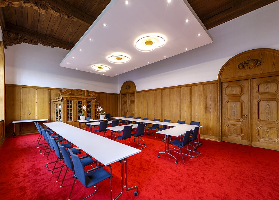 Ratssaal im historischen Rathaus