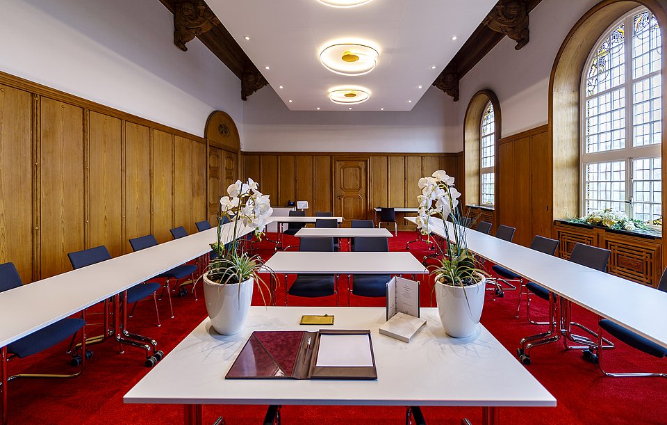 Ratssaal im historischen Rathaus